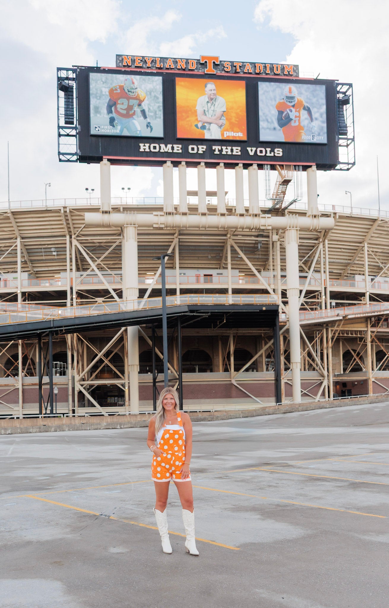 GAME DAY POLKA DOT OVERALLS