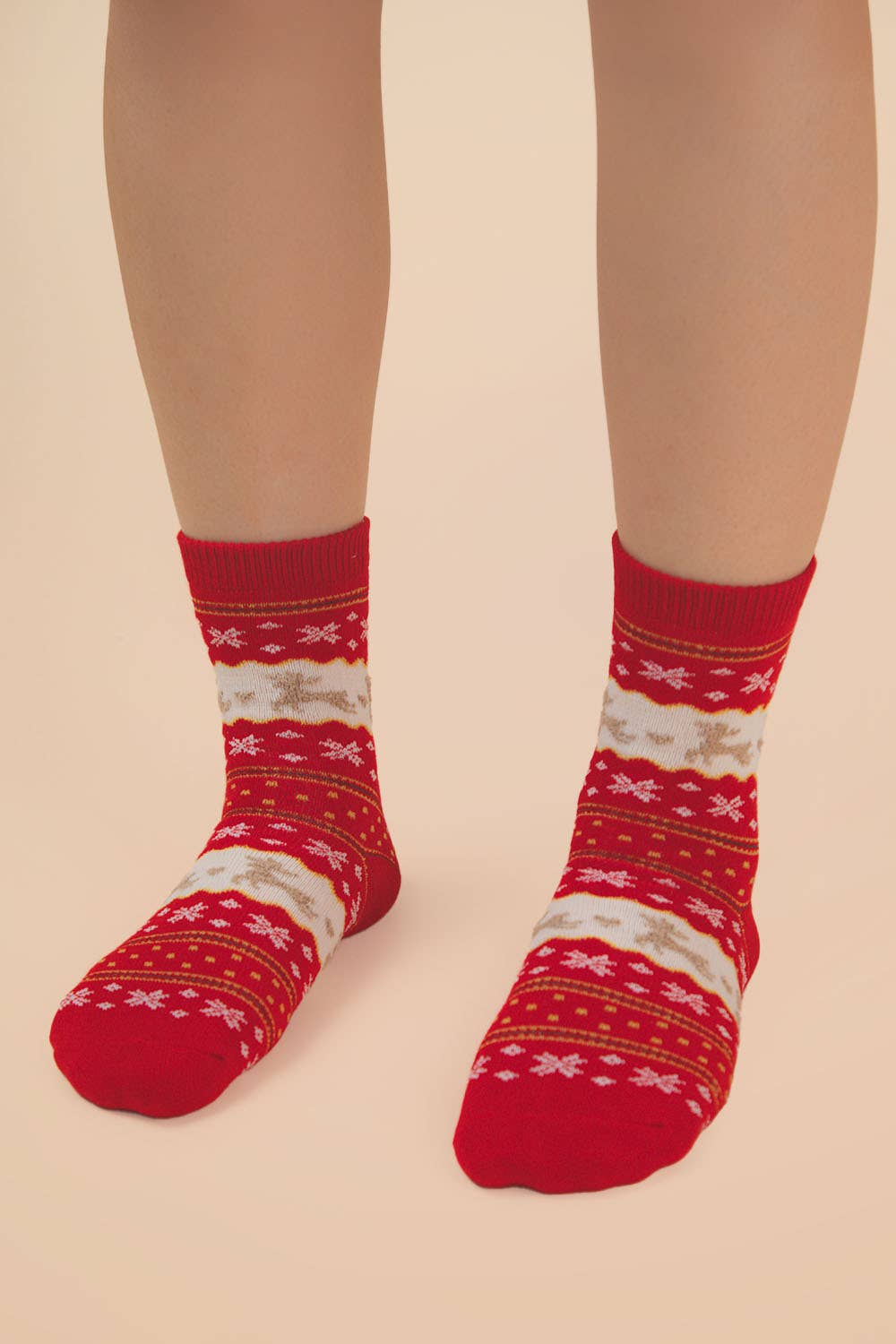 Christmas Graphic Crew Socks