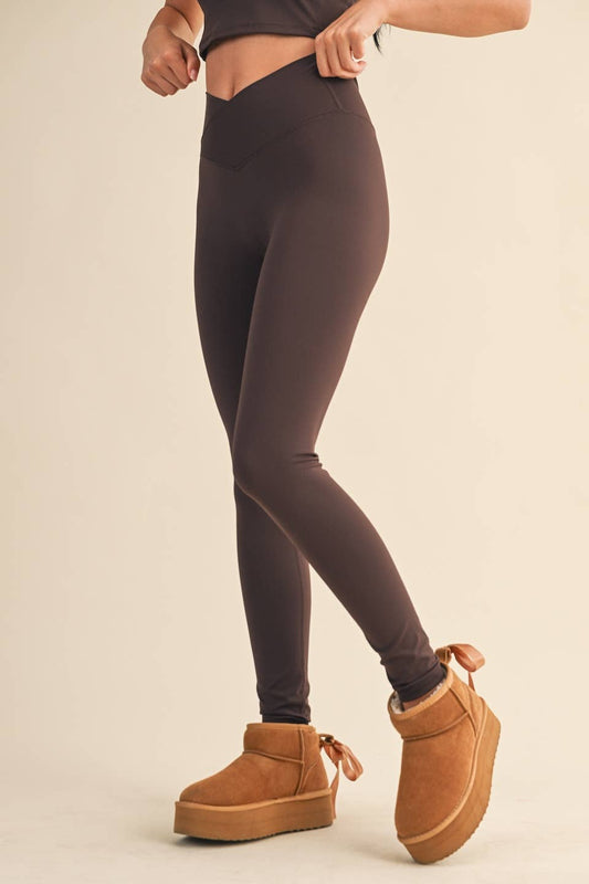 High Waist Crossover Legging