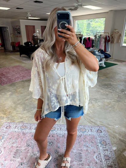 Southern Charm Lace Top