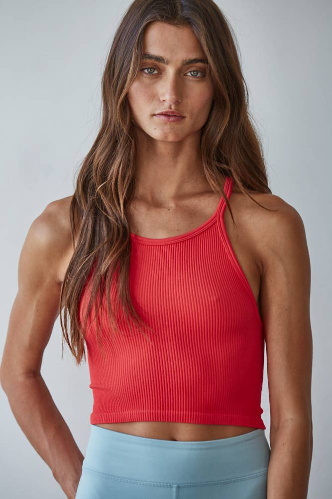 Seamless Halter Neck Tank