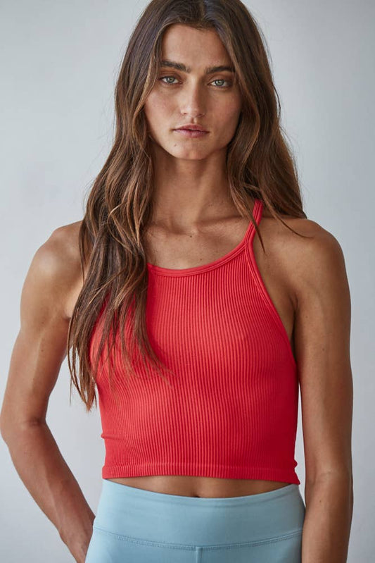 Seamless Halter Neck Tank