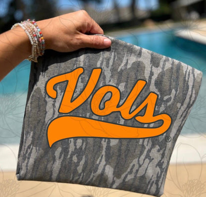Camo Tennessee Vols Tee