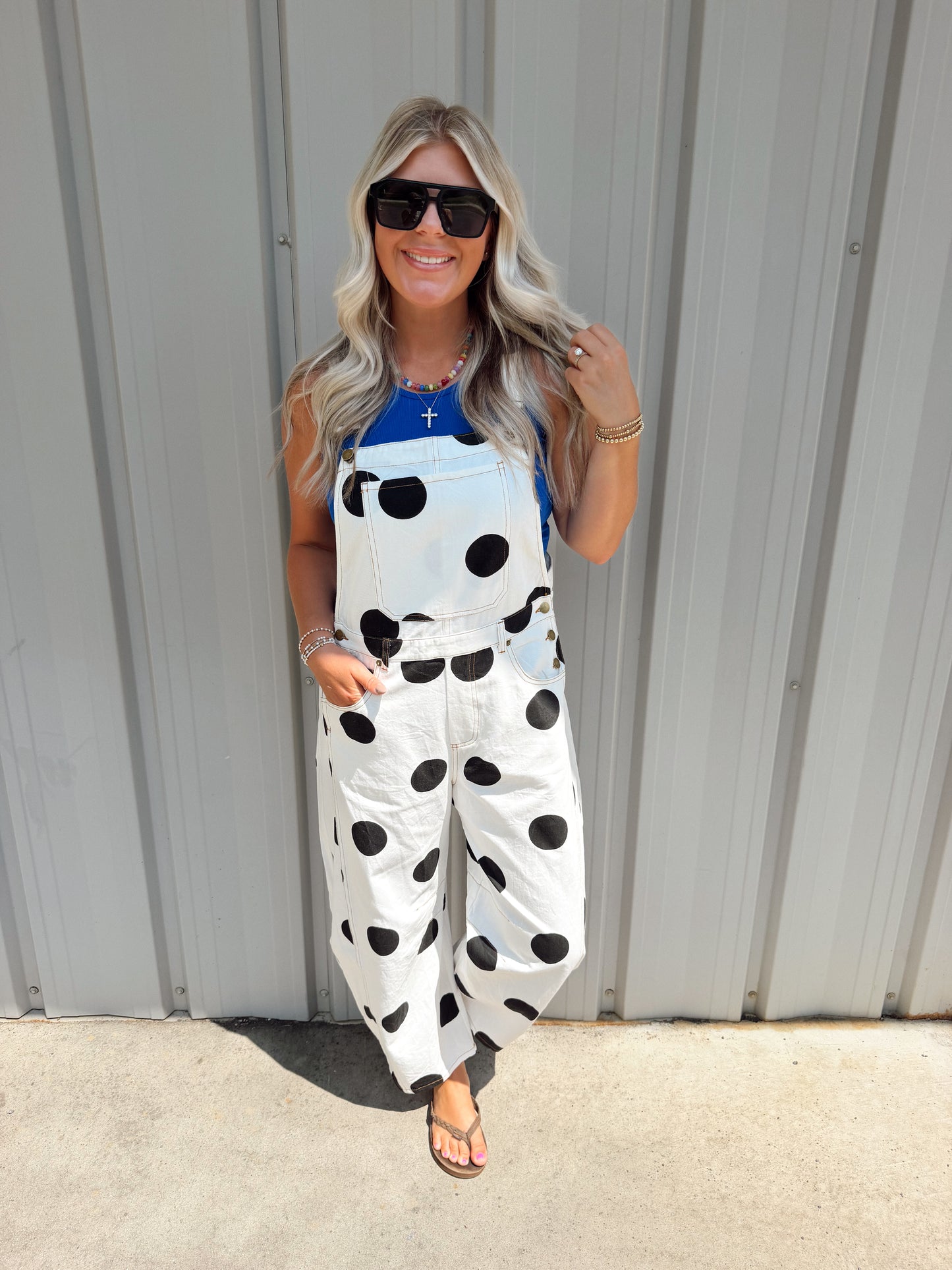 Polka Dot Overall