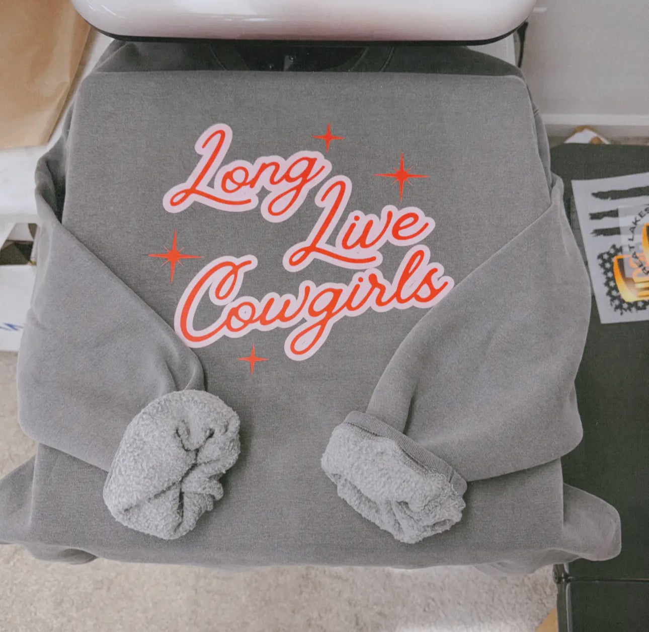 Long Live Cowgirls Crewneck