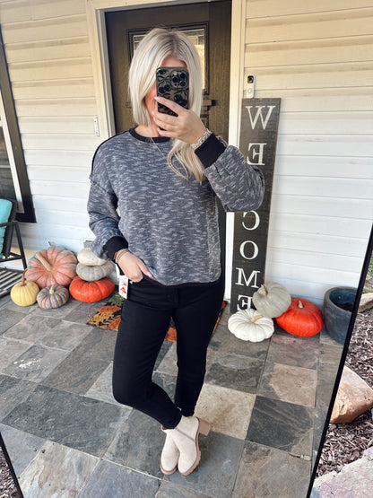 Textured Casual Top