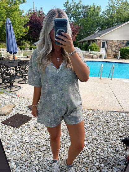 Camo Romper