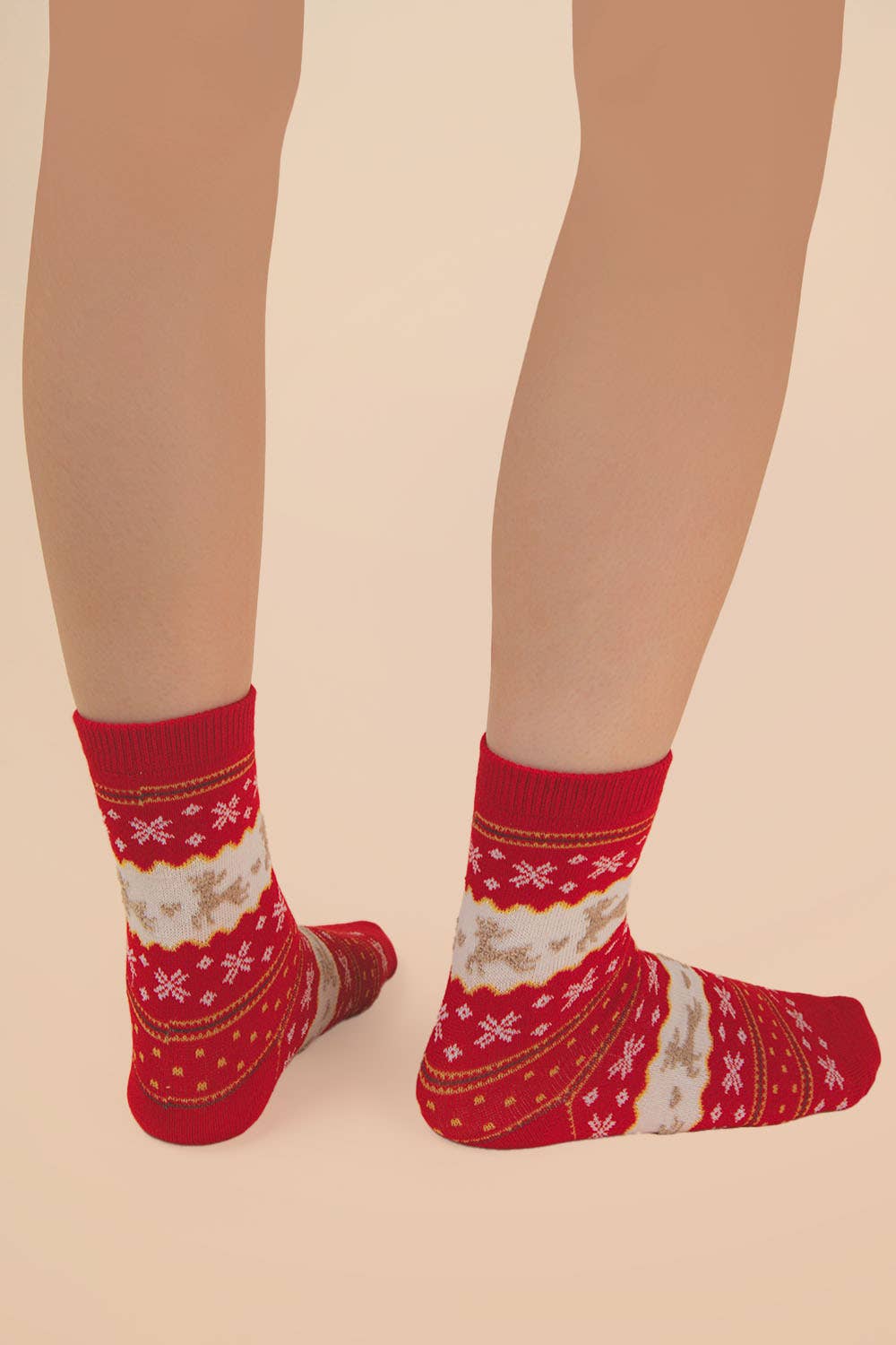 Christmas Graphic Crew Socks