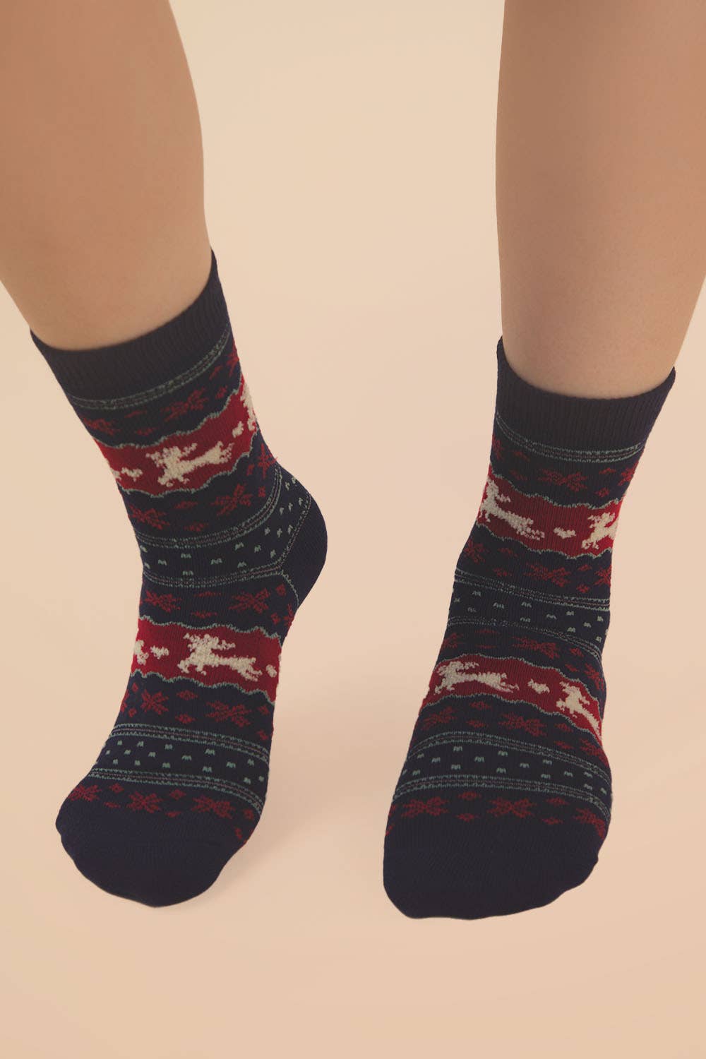 Christmas Graphic Crew Socks