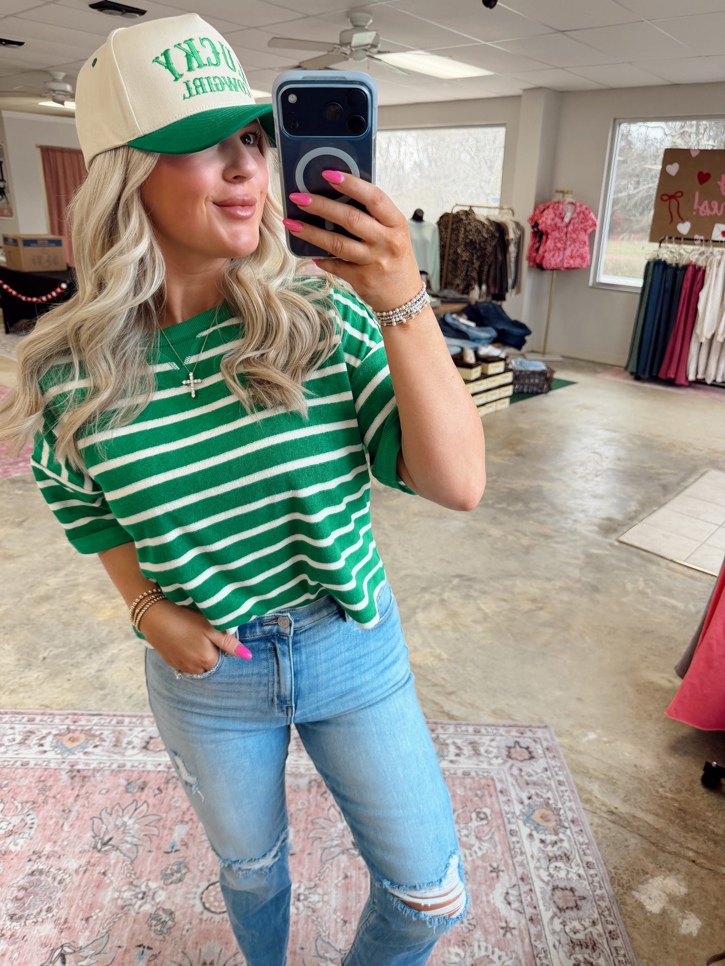 Lucky Stripes Top