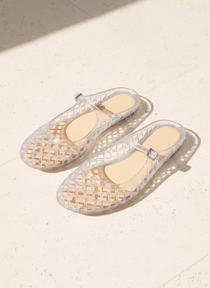 Jelly Mary Jane Flats