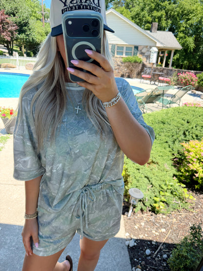 Leslie Camo Shorts Set