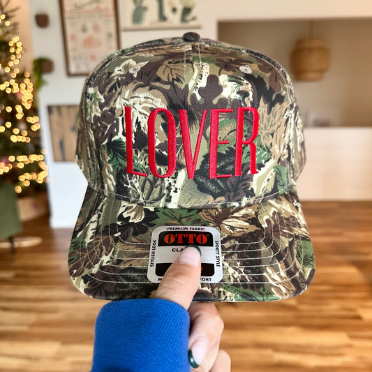 LOVER Camo Hat