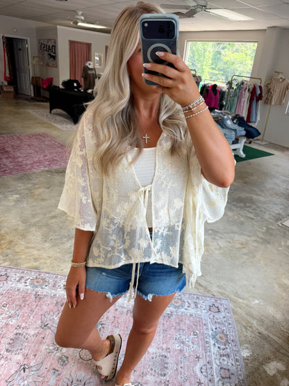 Southern Charm Lace Top