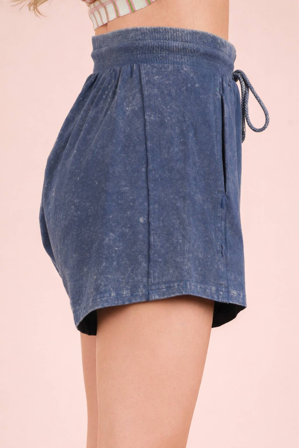 Mineral Washed Baggy Shorts