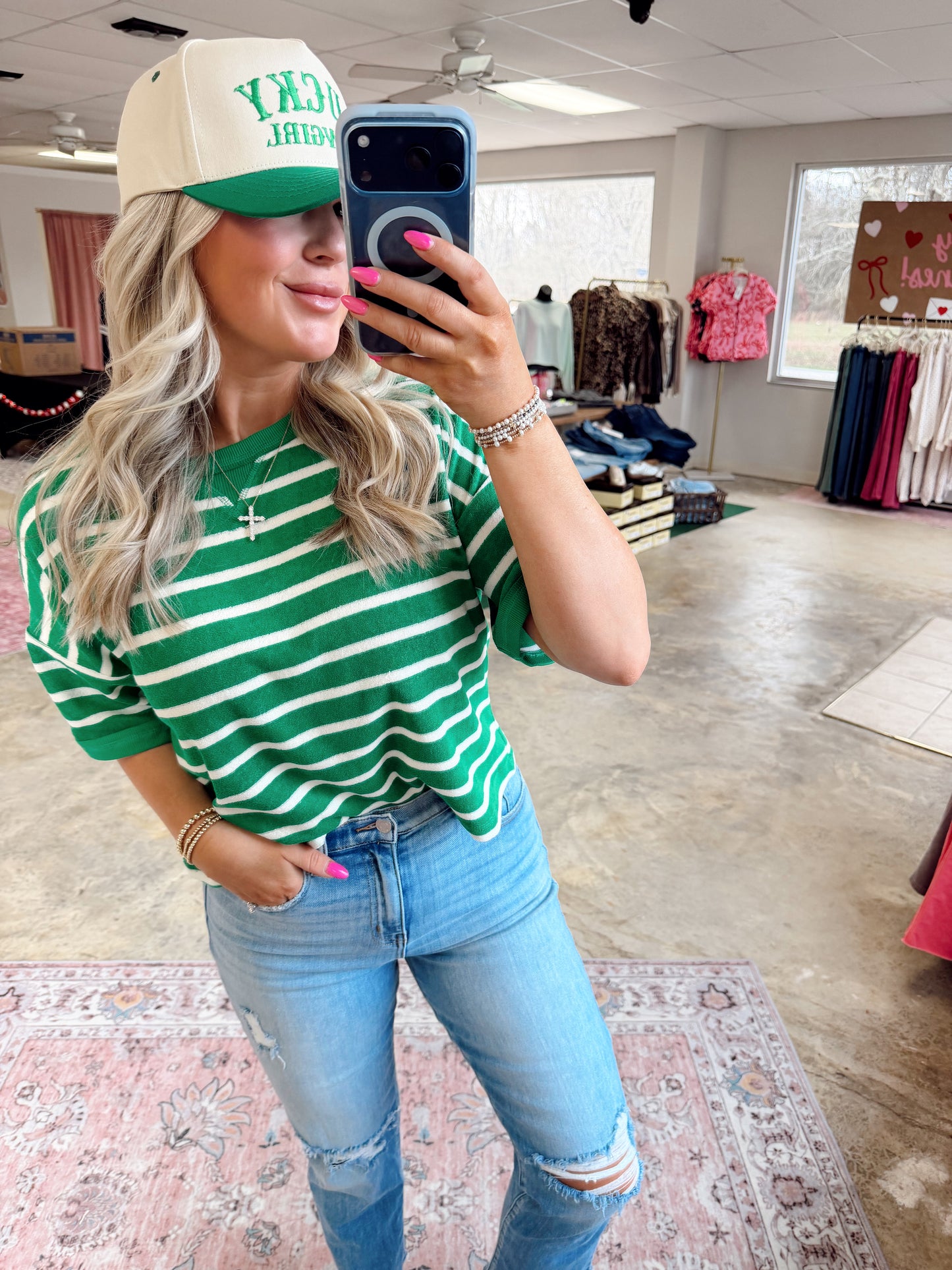 Lucky Stripes Top