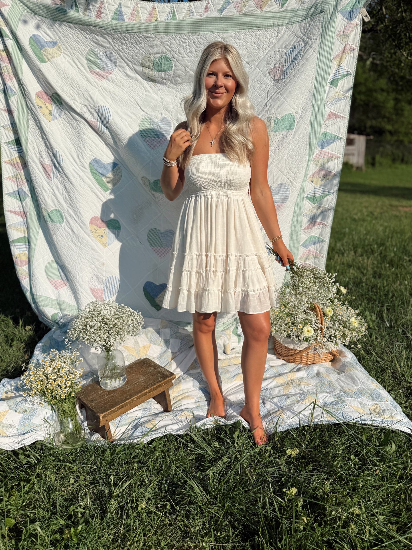 Golden Hour Mini Dress