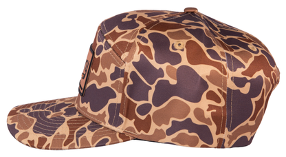Duck Camo 6 Panel "Retro" Trucker