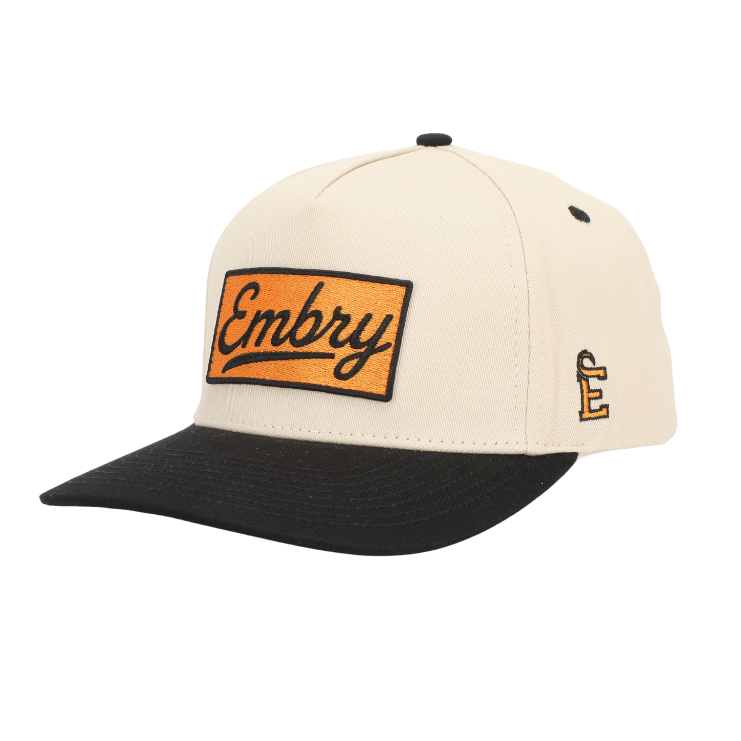 Cream/Black Embry Hat