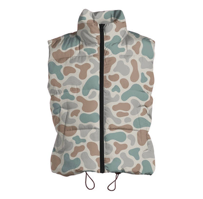 Camo Puffer Vest