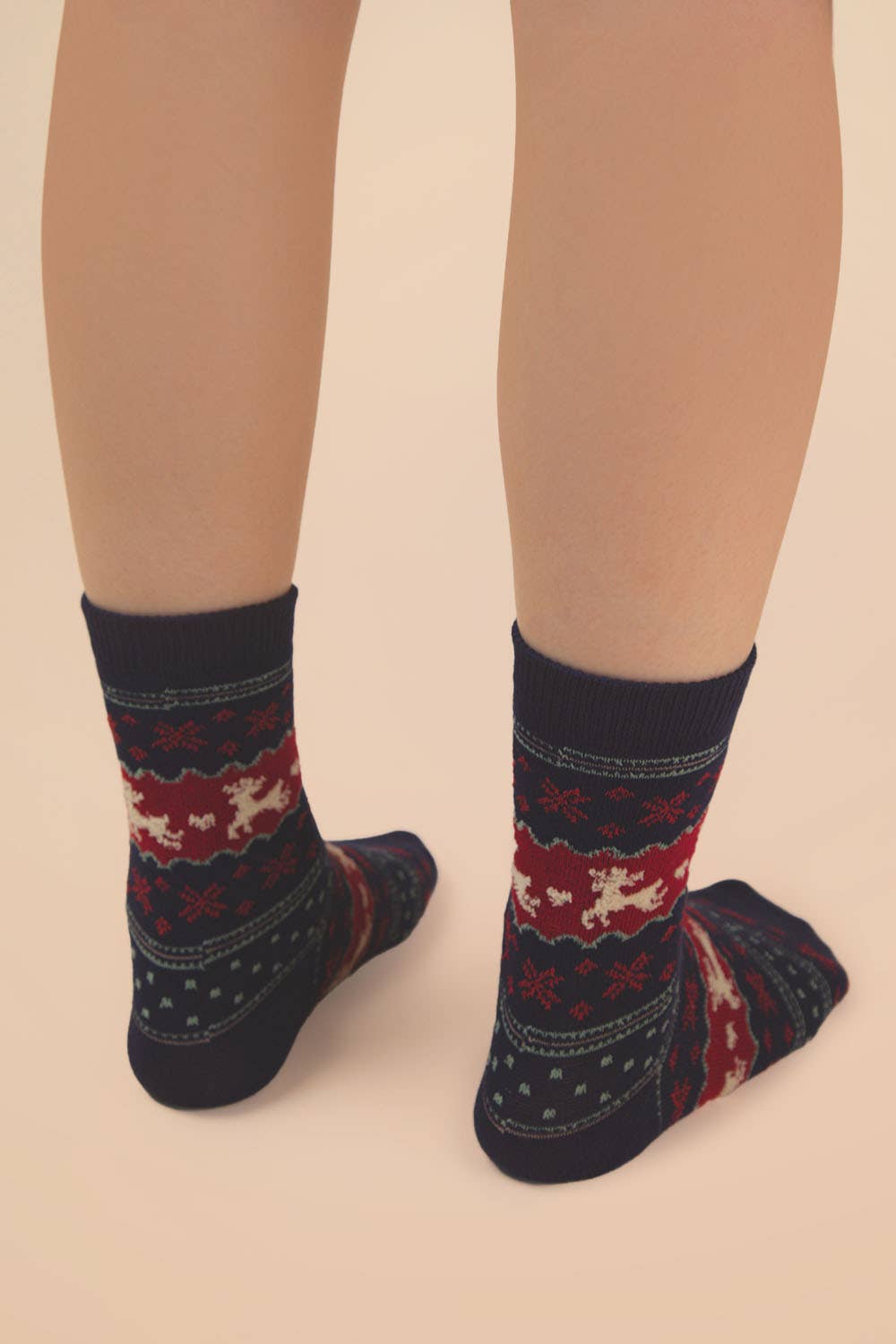 Christmas Graphic Crew Socks