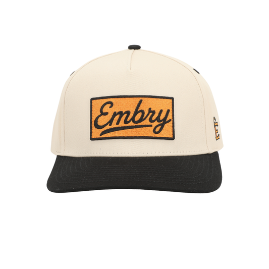 Cream/Black Embry Hat