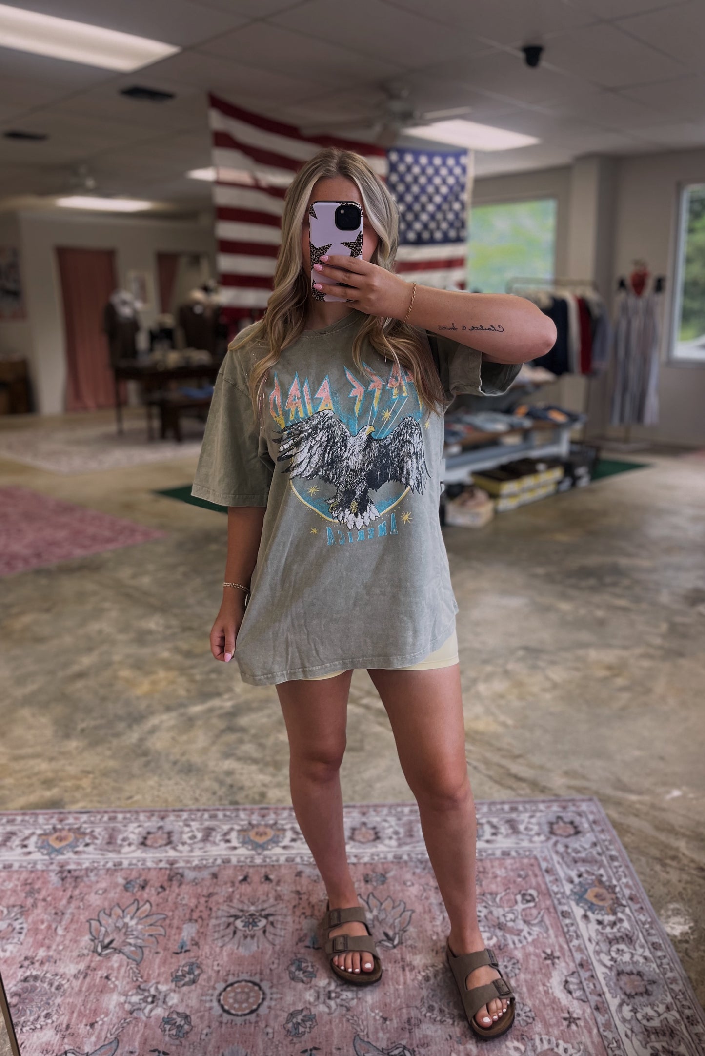 Free Bird Boyfriend Fit Tee