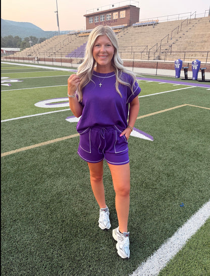 Purple Game Day Set