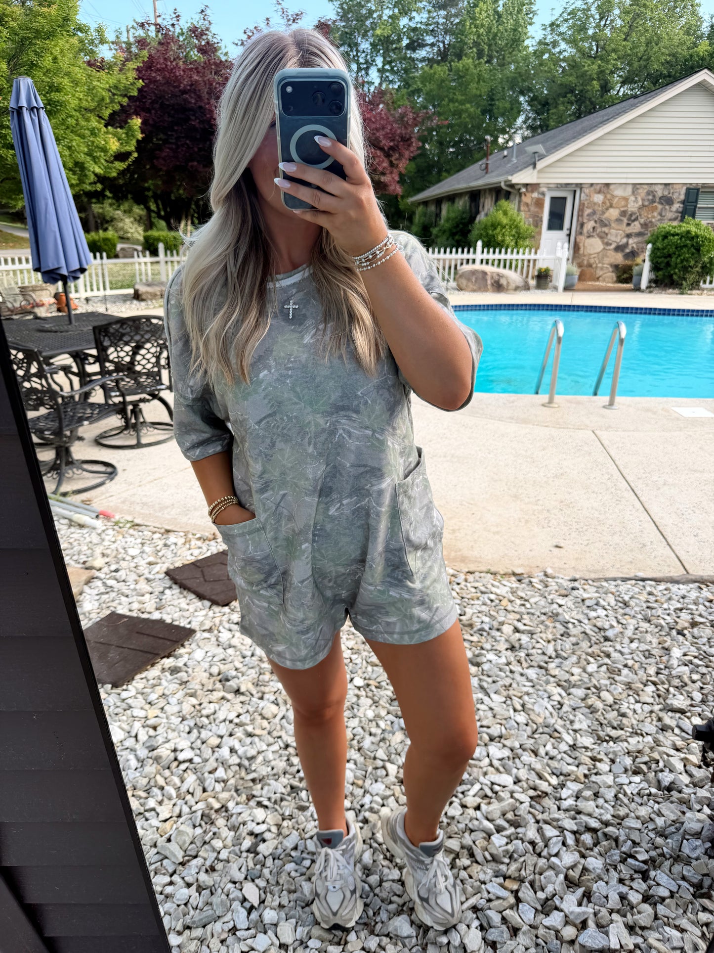 Camo Romper