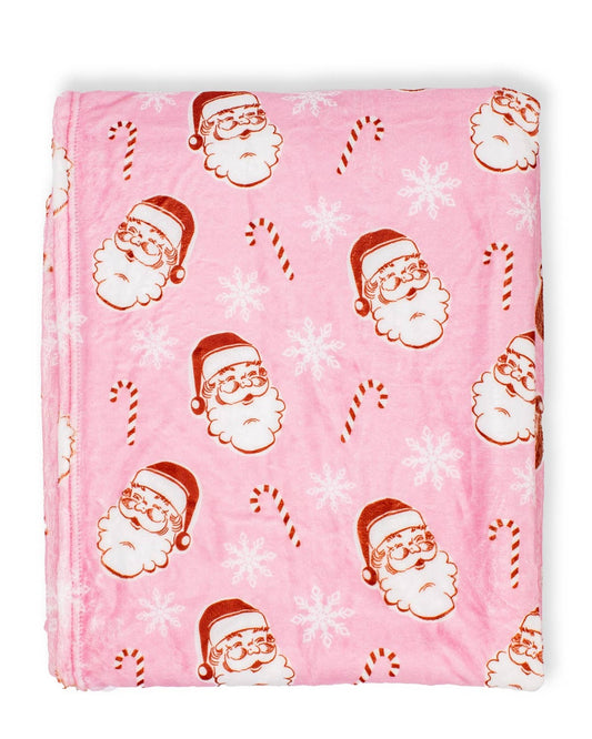 Candy Cane Cutie Throw Blanket