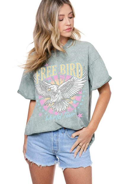 Free Bird World Tour Graphic Tee