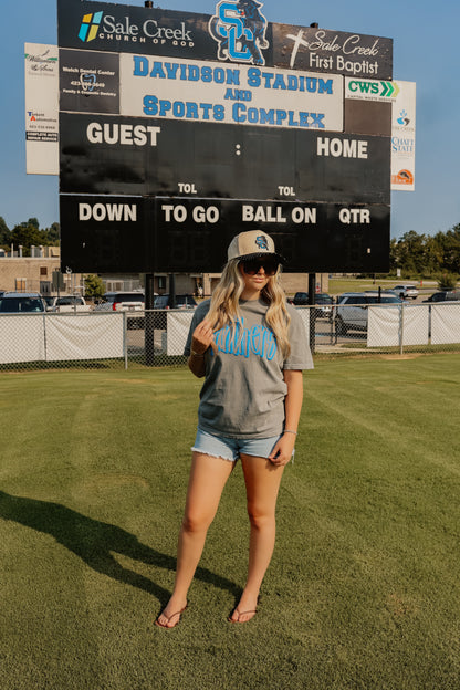 Panthers Puff Game Day Tee