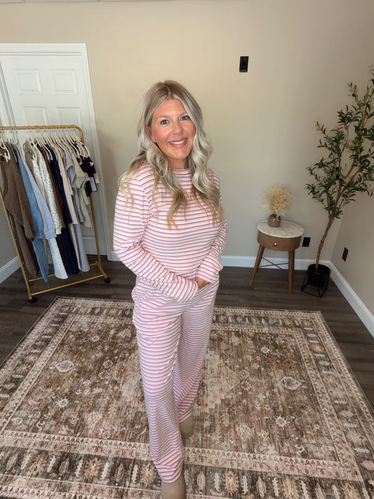 Pink Latte Lounge Set