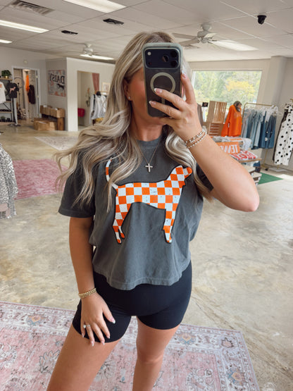 Checkered Smokey Tee