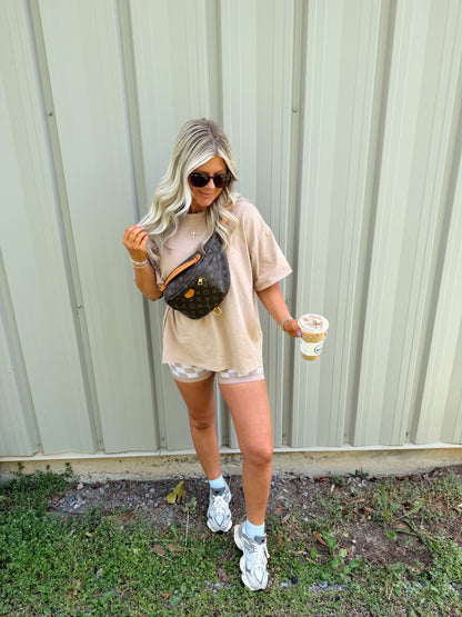 Oversized Mineral Wash Tee
