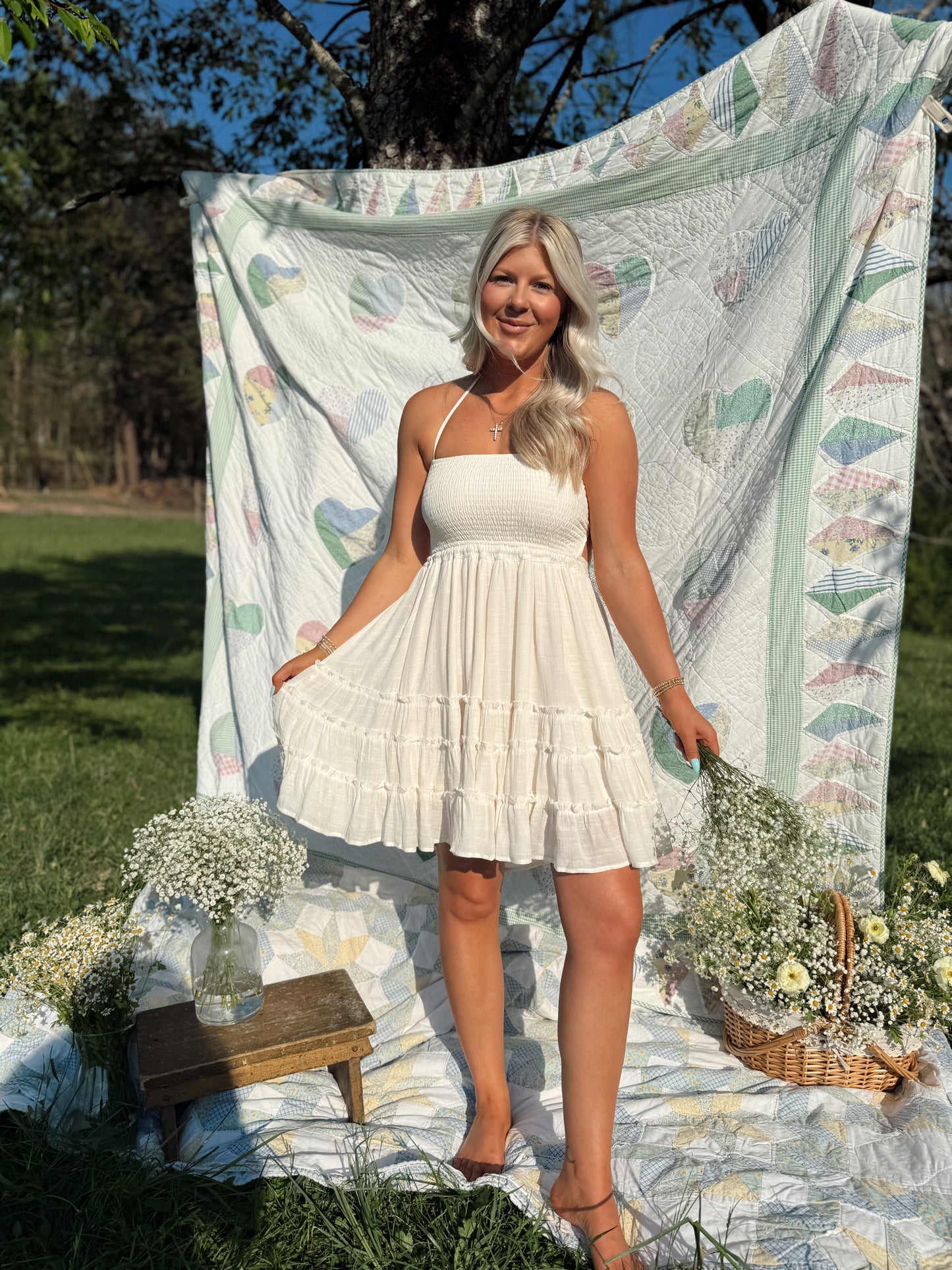 Golden Hour Mini Dress