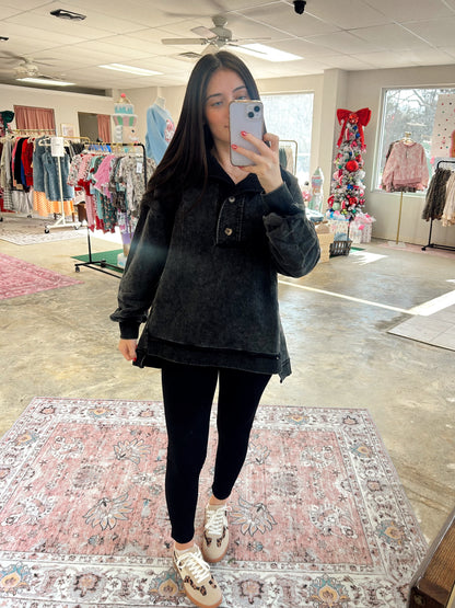 Mineral Washed Pullover