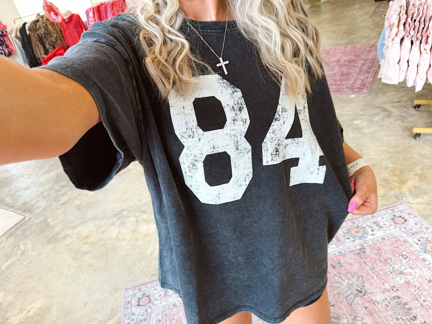 Oversized Varsity Tee