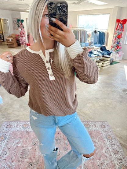 CoCo Cute Henley