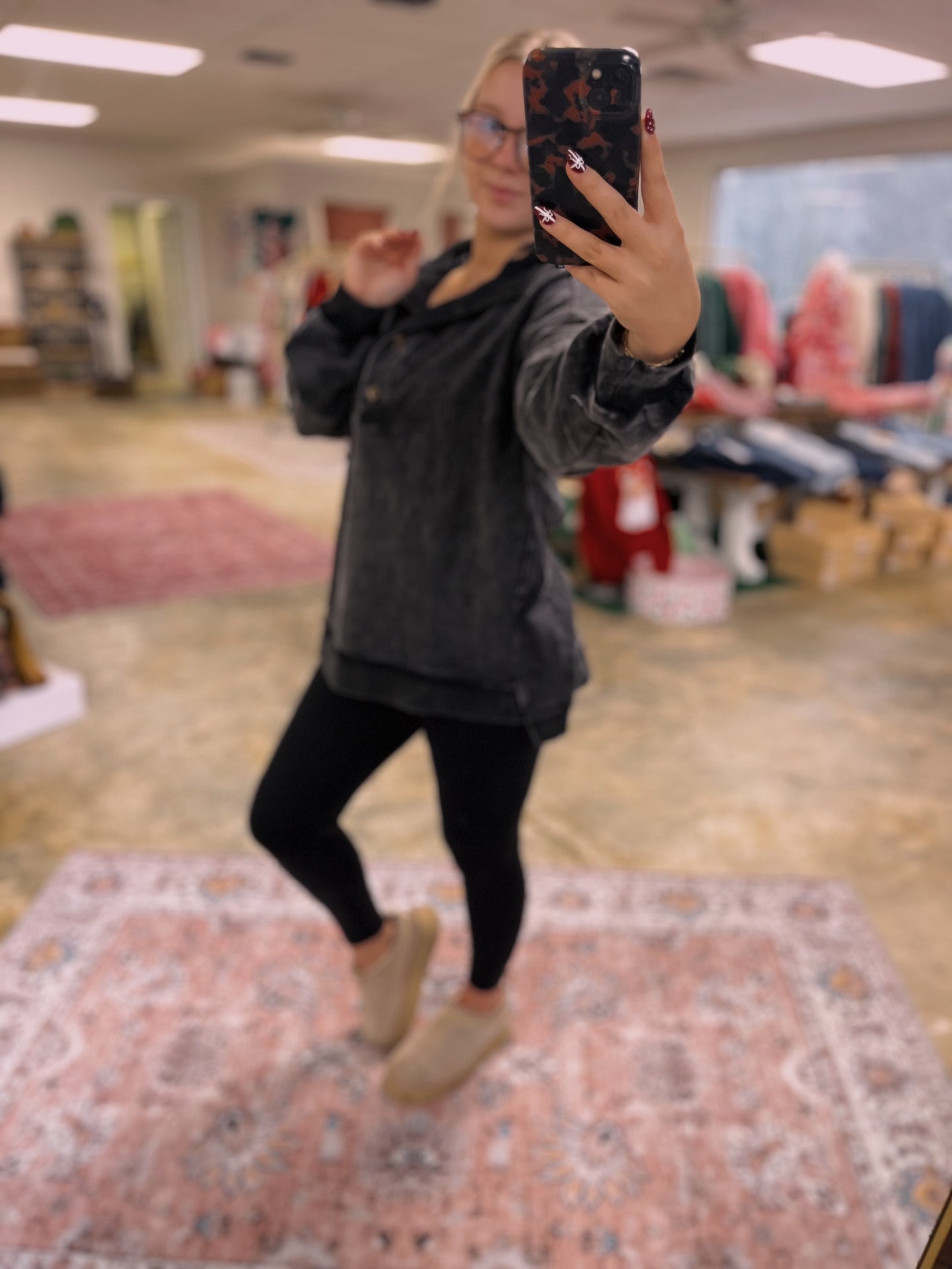 Mineral Washed Pullover