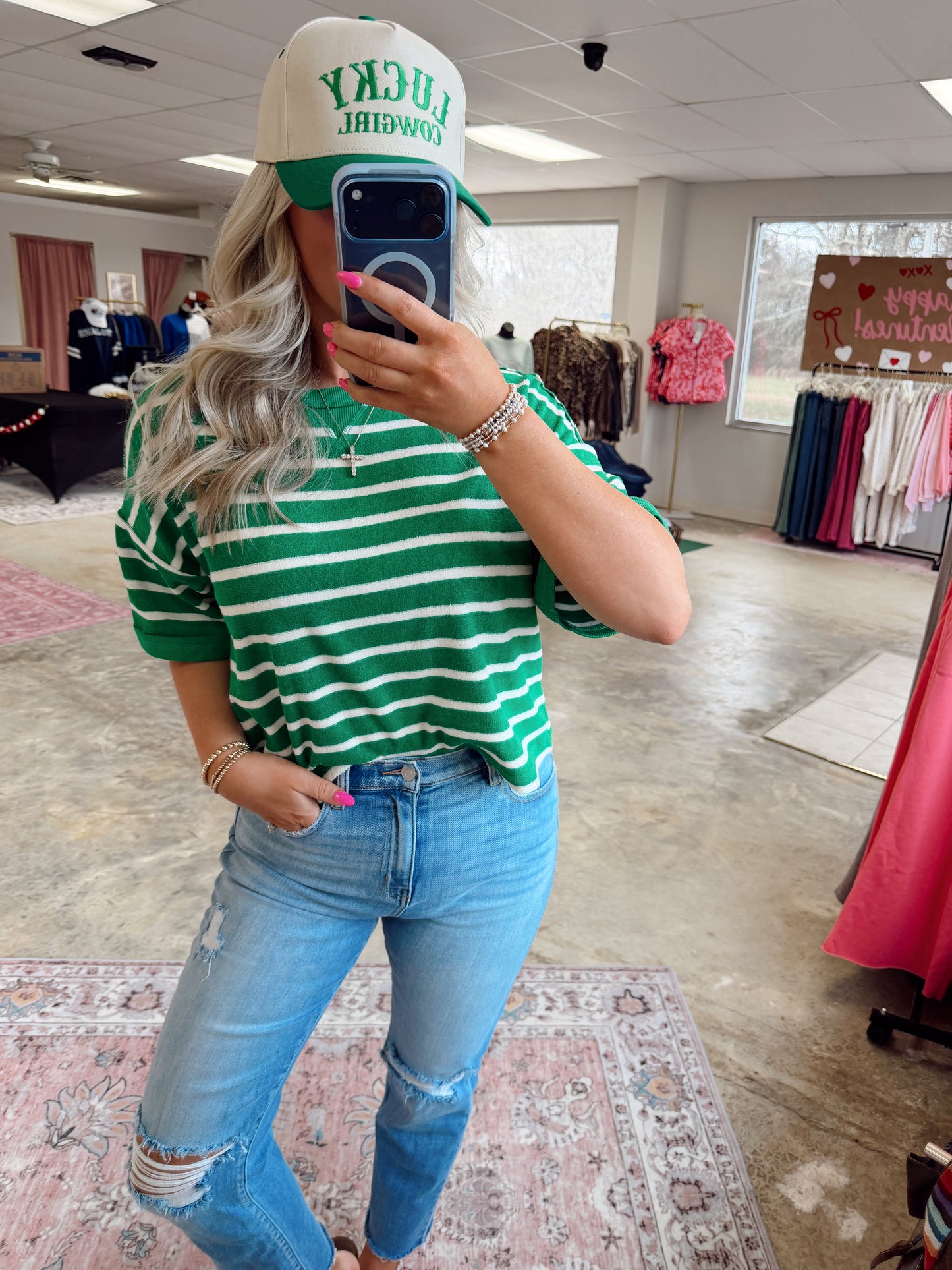 Lucky Stripes Top