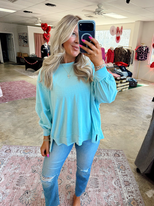 Pastel Spring Pullover Top