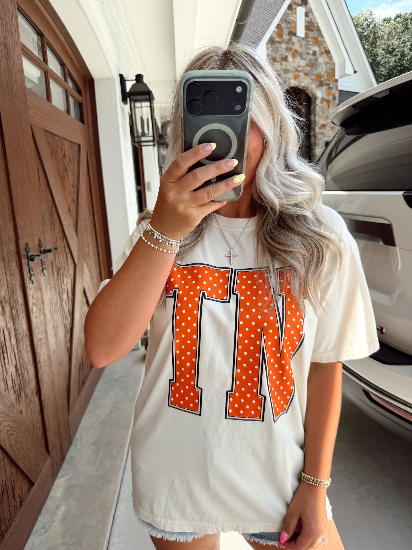 TN polka-dot tee