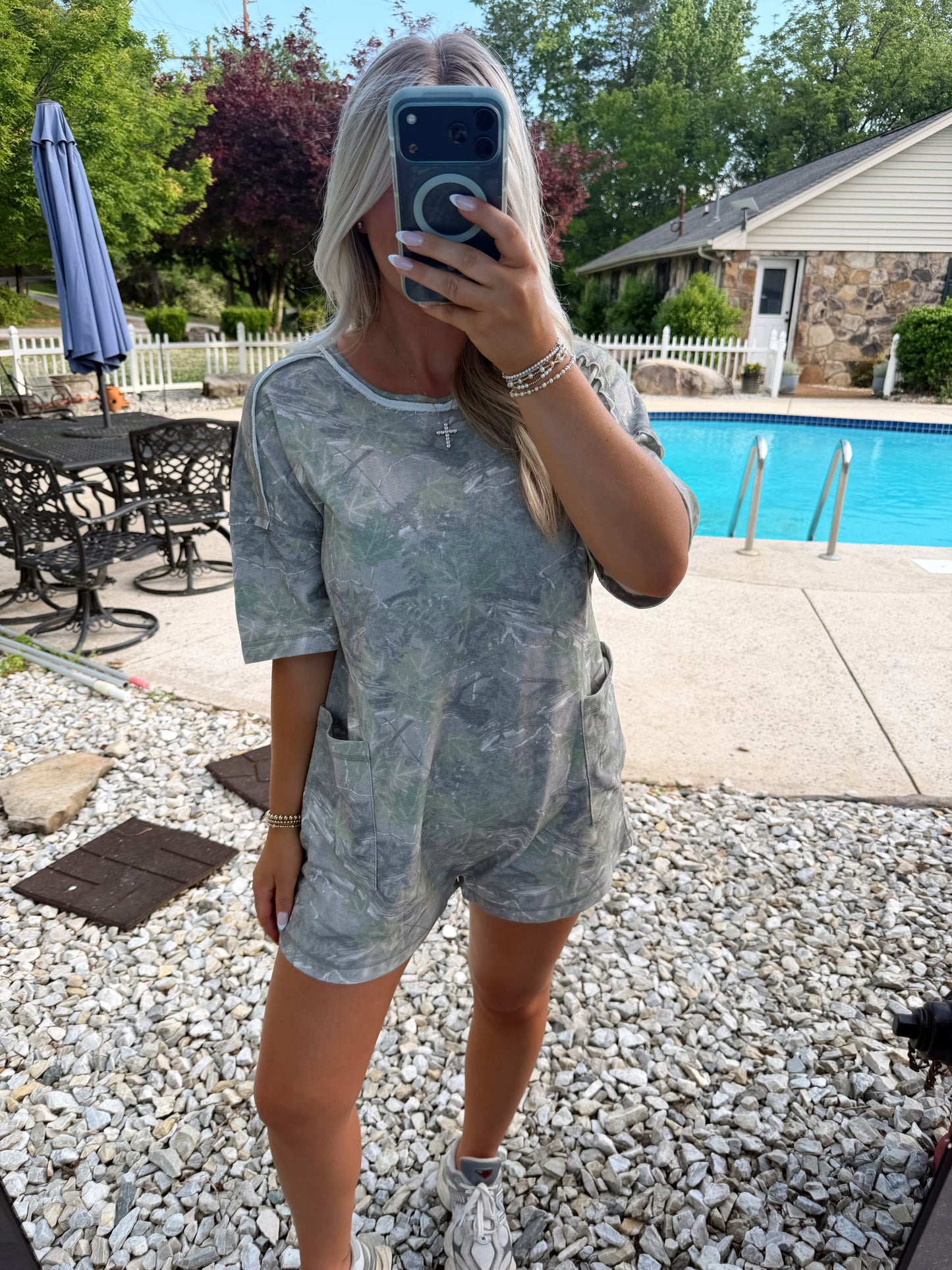 Camo Romper