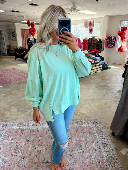 Pastel Spring Pullover Top