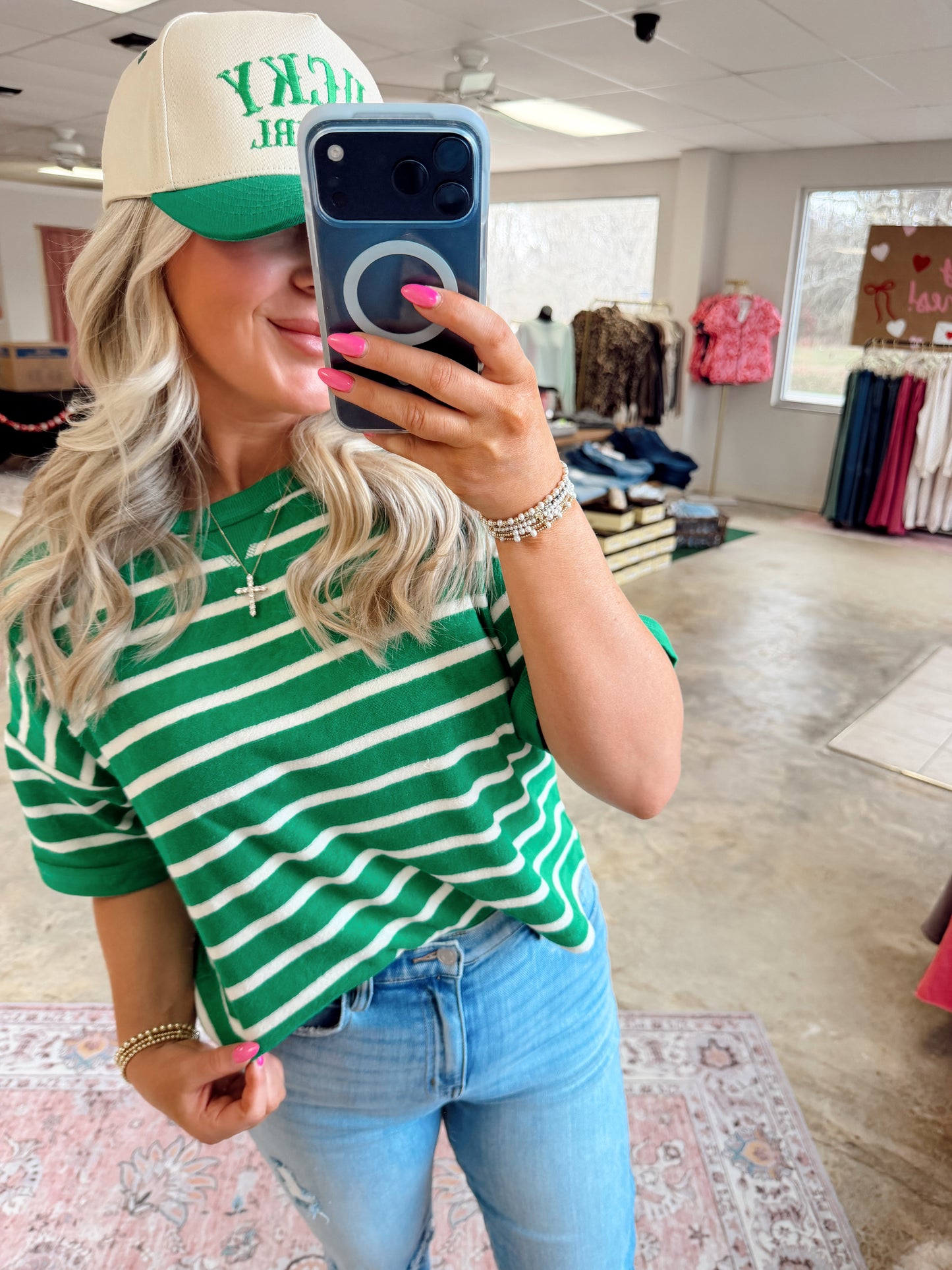 Lucky Stripes Top