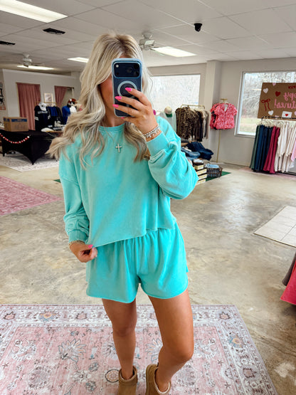 Ocean Breeze Lounge Sweatshirt
