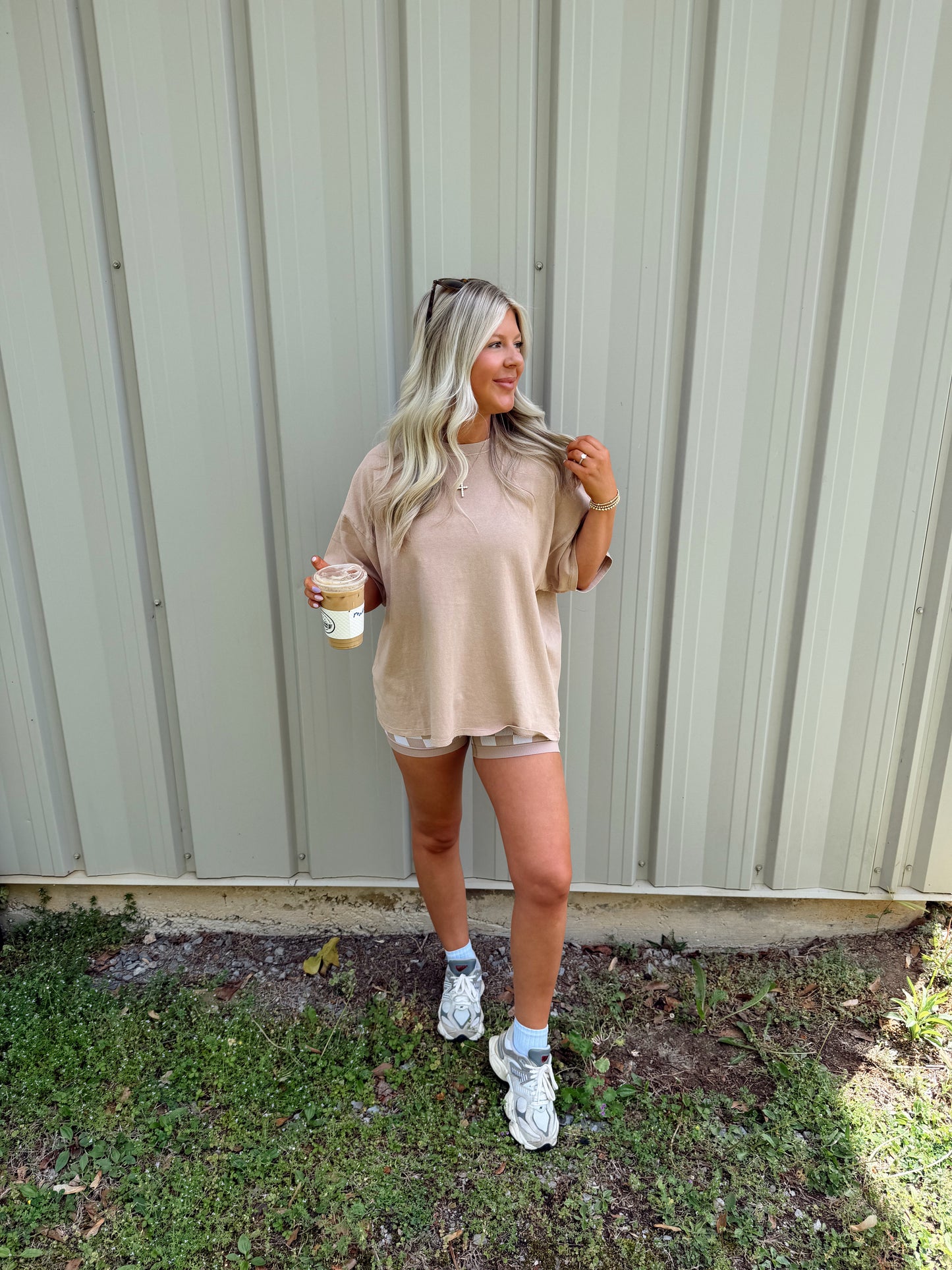 Oversized Mineral Wash Tee