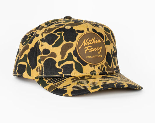 Nuthin Fancy Brown Duck Camo Hat