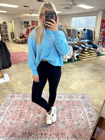 Open Back Cross Sweater